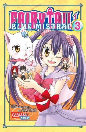 Buchcover Fairy Tail Blue Mistral 3 | Hiro Mashima | EAN 9783551783400 | ISBN 3-551-78340-3 | ISBN 978-3-551-78340-0