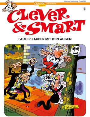 Buchcover Clever und Smart 9: Fauler Zauber mit den Augen | Francisco Ibáñez | EAN 9783551788764 | ISBN 3-551-78876-6 | ISBN 978-3-551-78876-4