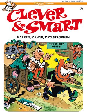 Buchcover Clever und Smart 20: Karren, Kähne, Katastrophen | Francisco Ibáñez | EAN 9783551788900 | ISBN 3-551-78890-1 | ISBN 978-3-551-78890-0