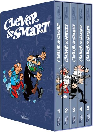 Buchcover Clever und Smart: CLEVER UND SMART – Der Schuber | Francisco Ibáñez | EAN 9783551792709 | ISBN 3-551-79270-4 | ISBN 978-3-551-79270-9