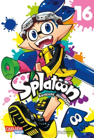 Buchcover Splatoon 16 | Sankichi Hinodeya | EAN 9783551794468 | ISBN 3-551-79446-4 | ISBN 978-3-551-79446-8