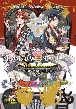 Buchcover Twisted Wonderland: Der Manga 4 | Yana Toboso | EAN 9783551800879 | ISBN 3-551-80087-1 | ISBN 978-3-551-80087-9