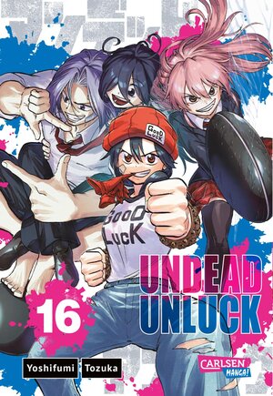 Buchcover Undead Unluck 16 | Yoshifumi Tozuka | EAN 9783551802354 | ISBN 3-551-80235-1 | ISBN 978-3-551-80235-4