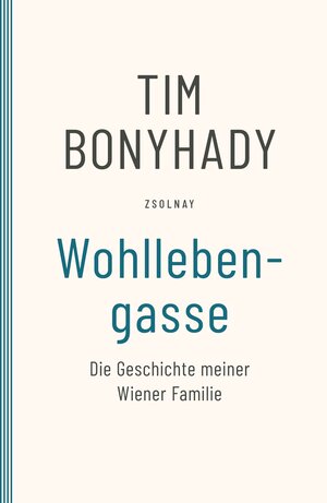 Buchcover Wohllebengasse | Tim Bonyhady | EAN 9783552056602 | ISBN 3-552-05660-2 | ISBN 978-3-552-05660-2