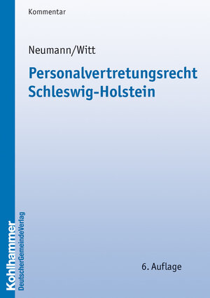 Buchcover Personalvertretungsrecht Schleswig-Holstein | Peter Neumann | EAN 9783555015231 | ISBN 3-555-01523-0 | ISBN 978-3-555-01523-1