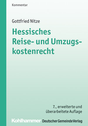 Buchcover Hessisches Reise- und Umzugskostenrecht | Gottfried Nitze | EAN 9783555015606 | ISBN 3-555-01560-5 | ISBN 978-3-555-01560-6