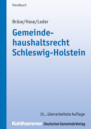Buchcover Gemeindehaushaltsrecht Schleswig-Holstein | Julia Gründemann | EAN 9783555018461 | ISBN 3-555-01846-9 | ISBN 978-3-555-01846-1