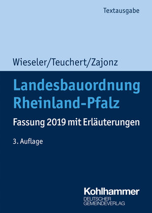 Buchcover Landesbauordnung Rheinland-Pfalz | Heiner Wieseler | EAN 9783555021522 | ISBN 3-555-02152-4 | ISBN 978-3-555-02152-2