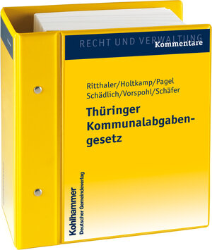 Buchcover Thüringer Kommunalabgabengesetz | Rigo Ritthaler | EAN 9783555560755 | ISBN 3-555-56075-1 | ISBN 978-3-555-56075-5