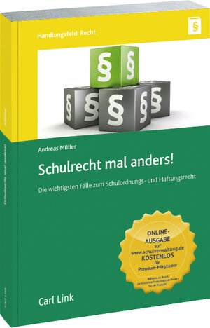 Buchcover Schulrecht mal anders | Andreas Müller | EAN 9783556073520 | ISBN 3-556-07352-8 | ISBN 978-3-556-07352-0
