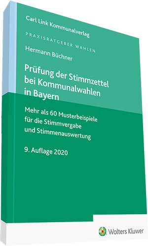 Buchcover Prüfung Stimmzettel BY | Hermann Büchner | EAN 9783556081969 | ISBN 3-556-08196-2 | ISBN 978-3-556-08196-9