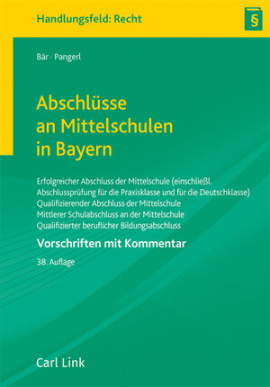 Buchcover Abschlüsse an Mittelschulen in Bayern | Maximilian Pangerl | EAN 9783556099087 | ISBN 3-556-09908-X | ISBN 978-3-556-09908-7