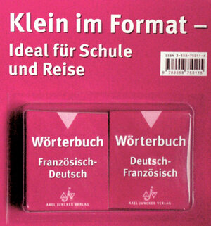 Buchcover Wörterbuch Französisch-Deutsch /Deutsch-Französisch  | EAN 9783558750115 | ISBN 3-558-75011-X | ISBN 978-3-558-75011-5