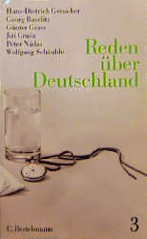 Buchcover Reden über Deutschland | Hans D Genscher | EAN 9783570023815 | ISBN 3-570-02381-8 | ISBN 978-3-570-02381-5