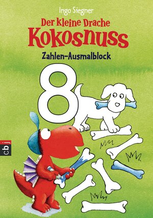 Buchcover Der kleine Drache Kokosnuss - Zahlen-Ausmalblock | Ingo Siegner | EAN 9783570139097 | ISBN 3-570-13909-3 | ISBN 978-3-570-13909-7