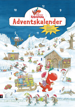 Buchcover Der kleine Drache Kokosnuss Adventskalender | Ingo Siegner | EAN 9783570154250 | ISBN 3-570-15425-4 | ISBN 978-3-570-15425-0