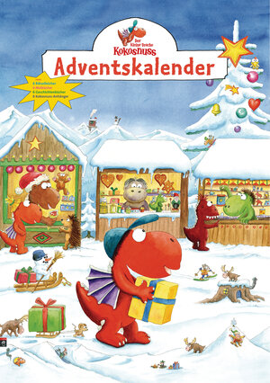 Buchcover Der kleine Drache Kokosnuss Adventskalender  | EAN 9783570156407 | ISBN 3-570-15640-0 | ISBN 978-3-570-15640-7