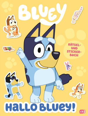 Buchcover Hallo BLUEY! - Ein lustiges Rätsel- und Stickerbuch  | EAN 9783570181928 | ISBN 3-570-18192-8 | ISBN 978-3-570-18192-8