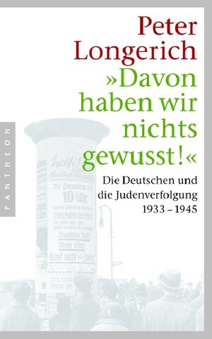 Buchcover "Davon haben wir nichts gewusst!" | Peter Longerich | EAN 9783570550410 | ISBN 3-570-55041-9 | ISBN 978-3-570-55041-0