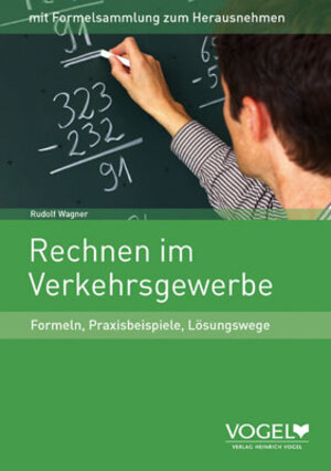 Buchcover Rechnen im Verkehrsgewerbe | Rudolf Wagner | EAN 9783574260247 | ISBN 3-574-26024-5 | ISBN 978-3-574-26024-7