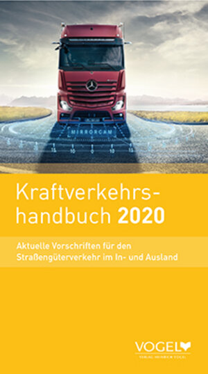 Buchcover Kraftverkehrshandbuch 2020  | EAN 9783574602832 | ISBN 3-574-60283-9 | ISBN 978-3-574-60283-2