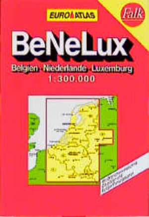 RV Euro-Reiseatlas 1:300 000 Benelux - Belgien, Niederlande, Luxemburg