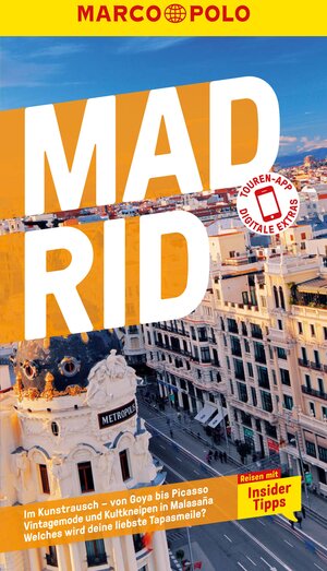 Buchcover MARCO POLO Reiseführer Madrid | Martin Dahms | EAN 9783575411617 | ISBN 3-575-41161-1 | ISBN 978-3-575-41161-7