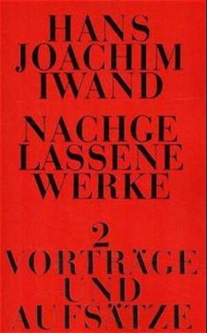 Buchcover Nachgelassene Werke / Vorträge und Aufsätze | Hans J Iwand | EAN 9783579016702 | ISBN 3-579-01670-9 | ISBN 978-3-579-01670-2