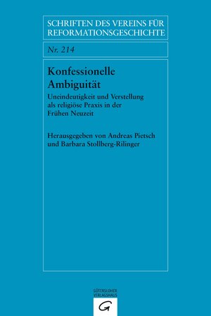 Buchcover Konfessionelle Ambiguität  | EAN 9783579059945 | ISBN 3-579-05994-7 | ISBN 978-3-579-05994-5