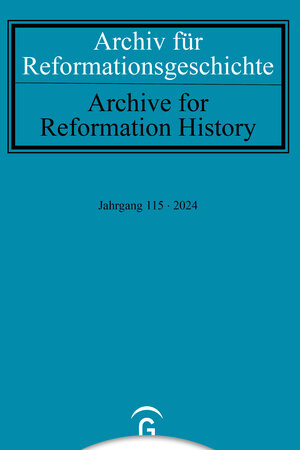 Buchcover Archiv für Reformationsgeschichte – Aufsatzband  | EAN 9783579084817 | ISBN 3-579-08481-X | ISBN 978-3-579-08481-7