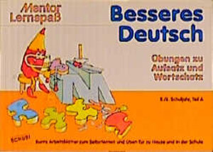 Buchcover Besseres Deutsch - 5. + 6. Klasse, Teil A  | EAN 9783580631215 | ISBN 3-580-63121-7 | ISBN 978-3-580-63121-5