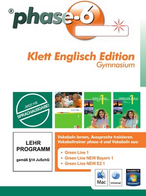 Buchcover phase6 - Klett Englisch Edition Gymnasium  | EAN 9783580651787 | ISBN 3-580-65178-1 | ISBN 978-3-580-65178-7