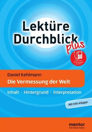 Buchcover Daniel Kehlmann: Die Vermessung der Welt - Buch mit MP3-Download | Dietmar Schäfer | EAN 9783580653712 | ISBN 3-580-65371-7 | ISBN 978-3-580-65371-2
