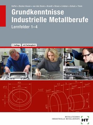 Grundkenntnisse - Industrielle Metallberufe: Nach Lernfeldern 1-4. Mit vielen Beispielen, Übungen, Aufgaben