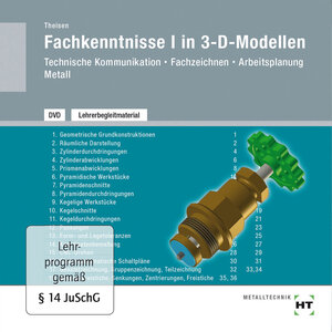 Buchcover Lehrerbegleitmaterial Fachkenntnisse I in 3-D-Modellen | Heinrich Theisen | EAN 9783582052537 | ISBN 3-582-05253-2 | ISBN 978-3-582-05253-7