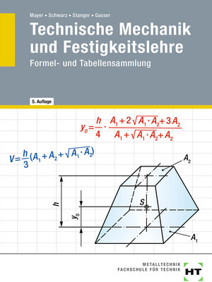 Buchcover eBook inside: Buch und eBook Technische Mechanik und Festigkeitslehre | Andreas Gasser | EAN 9783582101440 | ISBN 3-582-10144-4 | ISBN 978-3-582-10144-0
