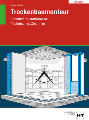 Buchcover Lösungen Trockenbaumonteur | Manfred Boes | EAN 9783582358929 | ISBN 3-582-35892-5 | ISBN 978-3-582-35892-9