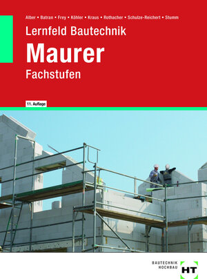Buchcover Lernfeld Bautechnik Maurer | Christa Alber | EAN 9783582390363 | ISBN 3-582-39036-5 | ISBN 978-3-582-39036-3