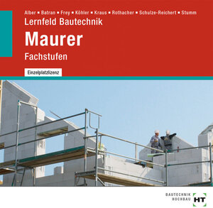 Buchcover Lernfeld Bautechnik Maurer | Christa Alber | EAN 9783582845122 | ISBN 3-582-84512-5 | ISBN 978-3-582-84512-2