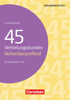 Buchcover Vertretungsstunden | Ursula Oppolzer | EAN 9783589158188 | ISBN 3-589-15818-2 | ISBN 978-3-589-15818-8
