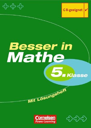 Buchcover Besser in Mathe. Sekundarstufe I / 5. Schuljahr - Übungsbuch mit separatem Lösungsheft (20 S.) | Hans K Abele | EAN 9783589218226 | ISBN 3-589-21822-3 | ISBN 978-3-589-21822-6