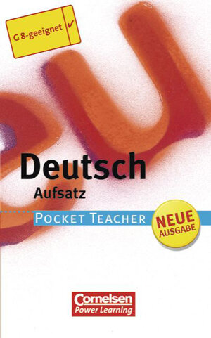 Pocket Teacher - Sekundarstufe I (mit Umschlagklappen): Deutsch: Aufsatz