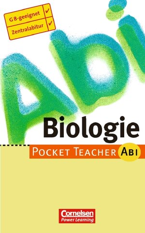 Pocket Teacher Abi. Sekundarstufe II - Bisherige Ausgabe (mit Umschlagklappen): Pocket Teacher. Abi. Biologie. (Lernmaterialien)