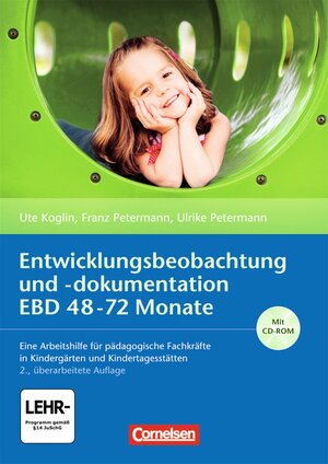 Buchcover Entwicklungsbeobachtung und -dokumentation (EBD) / 48-72 Monate | Ute Koglin | EAN 9783589247981 | ISBN 3-589-24798-3 | ISBN 978-3-589-24798-1