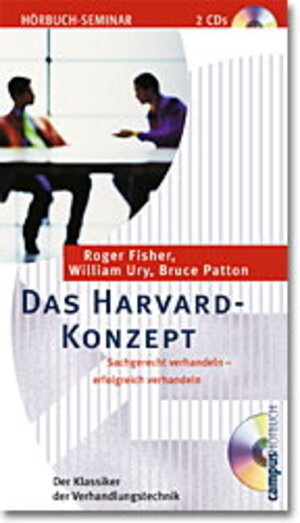 Buchcover Das Harvard-Konzept | Roger Fisher | EAN 9783593368276 | ISBN 3-593-36827-7 | ISBN 978-3-593-36827-6