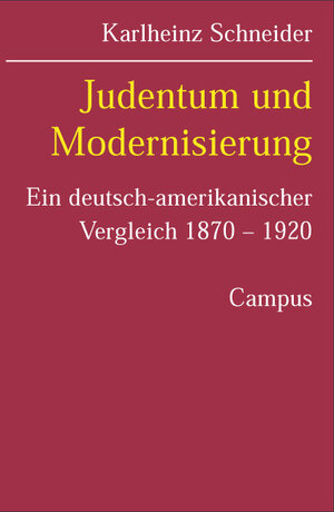 Judentum und Modernisierung: Ein deutsch-amerikanischer Vergleich 1870-1920