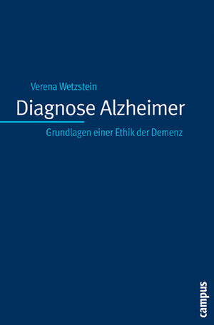 Buchcover Diagnose Alzheimer | Verena Wetzstein | EAN 9783593378848 | ISBN 3-593-37884-1 | ISBN 978-3-593-37884-8