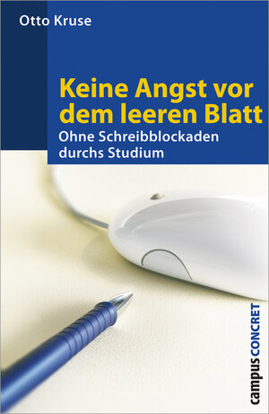 Buchcover Keine Angst vor dem leeren Blatt | Otto Kruse | EAN 9783593384795 | ISBN 3-593-38479-5 | ISBN 978-3-593-38479-5