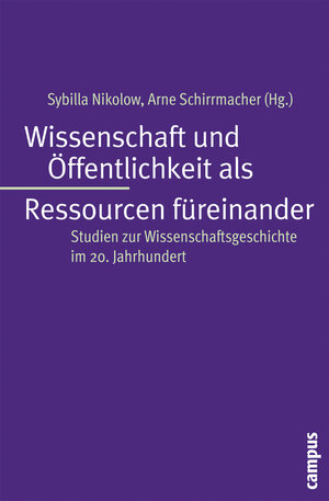 Buchcover Wissenschaft und Öffentlichkeit als Ressourcen füreinander  | EAN 9783593384894 | ISBN 3-593-38489-2 | ISBN 978-3-593-38489-4