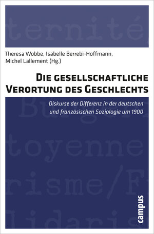 Buchcover Die gesellschaftliche Verortung des Geschlechts  | EAN 9783593395265 | ISBN 3-593-39526-6 | ISBN 978-3-593-39526-5